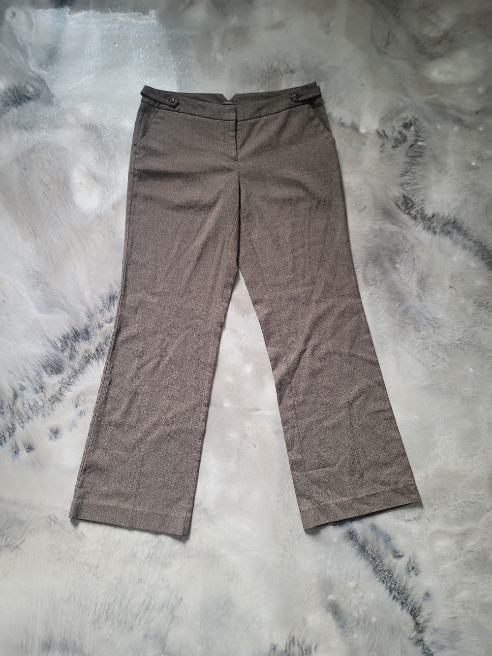 Hillard & Hanson Dark Gray Stretch Dress Pants